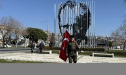 Şehitler için 7 yıldır İstanbul'dan Çanakkale'ye yürüyen Saffet Gümüş Gelibolu'ya ulaştı