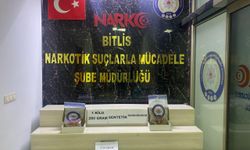 Bitlis'te 4 kilo 297 gram uyuşturucu ele geçirildi