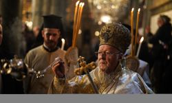 Fener Rum Patrikhanesi'nde Paskalya ayini düzenlendi