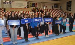 Muş'ta "Okul Sporları Karate Minik-Yıldızlar Grup Şampiyonası" başladı