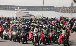 Tekirdağ'da Turizm Haftası kapsamında motosiklet turu düzenlendi
