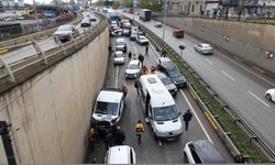 Trabzon'da zincirleme trafik kazasında 8 kişi yaralandı