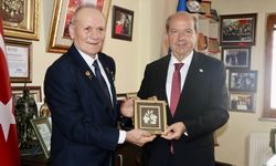Ersin Tatar, Trabzon'da Kıbrıs gazileriyle bir araya geldi