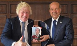 Ersin Tatar, İngiltere eski başbakanı Boris Johnson ile görüştü
