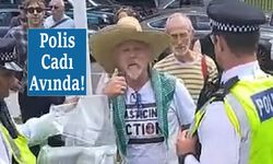 İngiliz polisi sloganı yanlış okudu, “terörist” diye gözaltına aldı