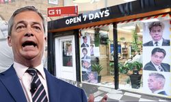 Glasgow’da Türk berberden Nigel Farage’a harika gönderme!