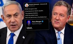 Netanyahu’ya Piers Morgan’dan sert yanıt: “Aptal”