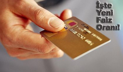 Kredi kartı faiz oranları düşürüldü
