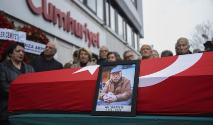 Gazeteci Yazar Ali Sirmen son yolculuğuna uğurlandı