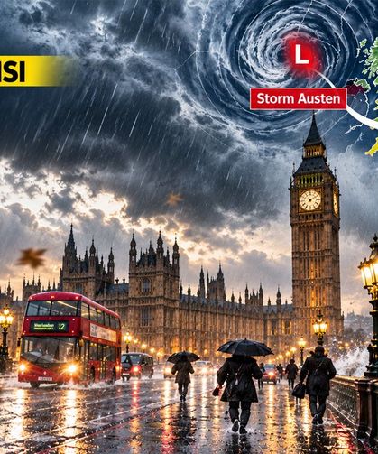 Londra Austen fırtınasıyla yüzleşecek: Met Office uyardı!