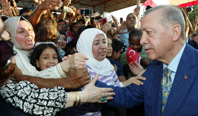 Cumhurbaşkanı Erdoğan, 20 Temmuz Barış ve Özgürlük Bayramı'na katıldı