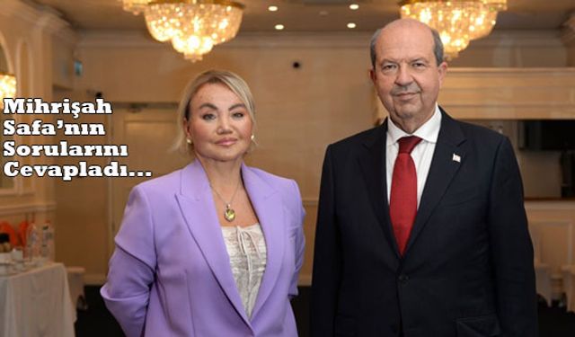 KKTC Cumhurbaşkanı Tatar açık-seçik konuştu