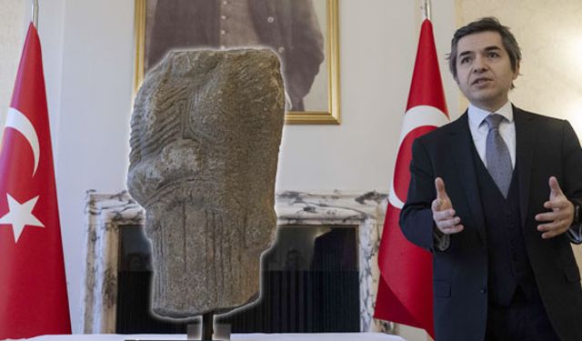 İngiltere'ye kaçırılan 6. yüzyıla ait heykel Türkiye'ye dönüyor