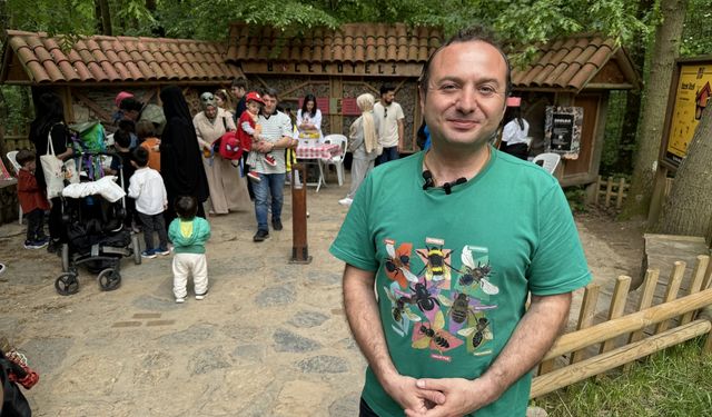 İstanbul Üniversitesinin nadir türleri Ormanya'nın Böcek Oteli'ne konuk oldu