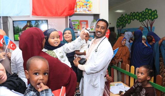Somali'de 23 Nisan Ulusal Egemenlik ve Çocuk Bayramı kutlandı