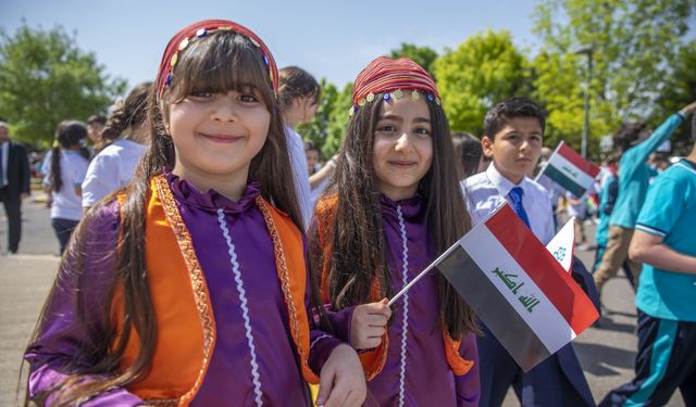 Uluslararası Maarif Erbil Okullarında 23 Nisan Bayramı kutlandı