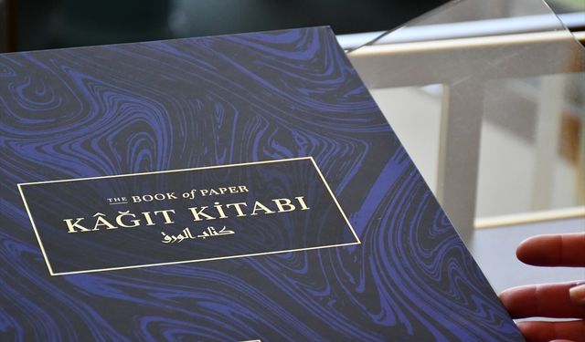 "Kağıt Kitabı" Millet Kütüphanesi'nde yerini aldı