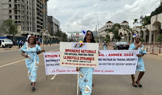 Kamerun’da 1 Mayıs Emek ve Dayanışma Günü coşkuyla kutlandı
