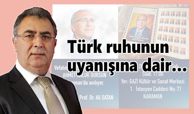 Türk ruhunun uyanışına dair…