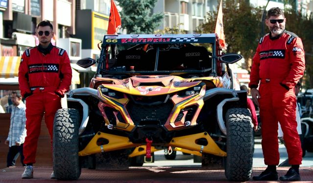 Babanın off-road tutkusu oğluna da geçti