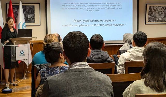 Dr. Aliye Aslı Sonsuz Londra’da ‘Türk Kültüründe Sağlık’ı anattı