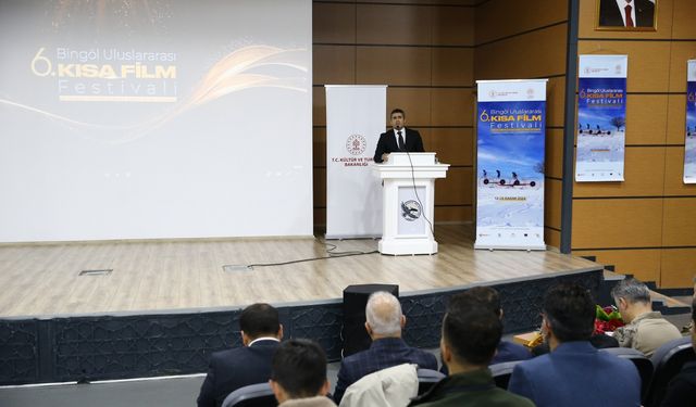 "6. Bingöl Uluslararası Kısa Film Festivali" başladı