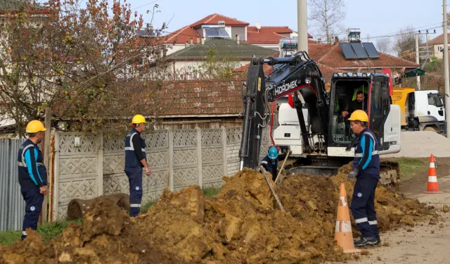 SASKİ, 2 bin 500 metrelik içme suyu hattı yenileniyor