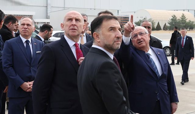 İngiltere Savunma Bakanı John Healey, Ankara'da