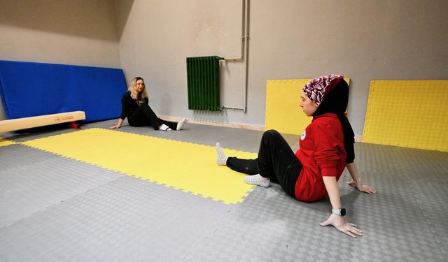 Özel sporcu Şehriye Naz Koncalıoğlu'nun Dünya Kış Oyunları şampiyonluğu gururu