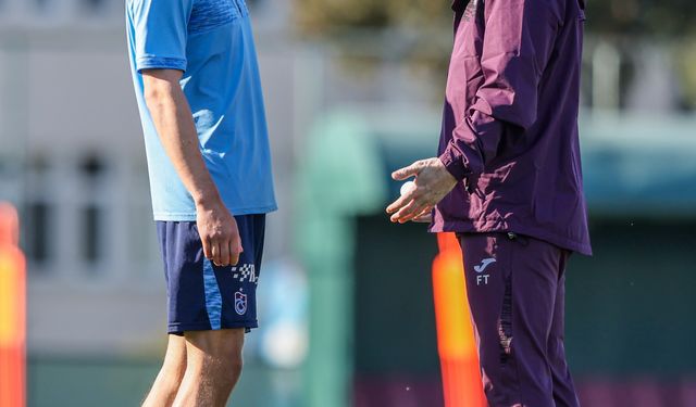 Trabzonspor, Başakşehir maçının hazırlıklarına devam etti