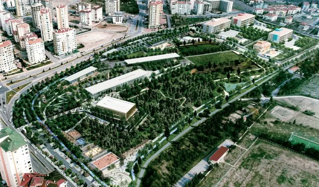 Kayseri Talas Millet Bahçesi'nde sona geliniyor
