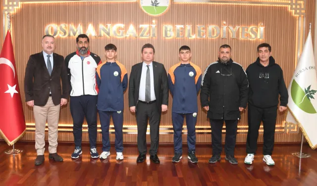 Milli sporcular Osmangazi'den Dünya Şampiyonası’na uğurlandı