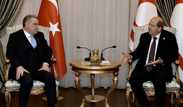 Gençlik ve Spor Bakanı Bak, KKTC Cumhurbaşkanı Tatar ile görüştü