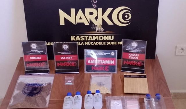 Kastamonu'da evinde uyuşturucu bulunan kişi gözaltına alındı