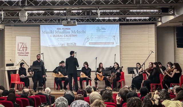 Musiki Muallim Mektebinin kuruluşunun 100. yılına özel çalıştay düzenlendi