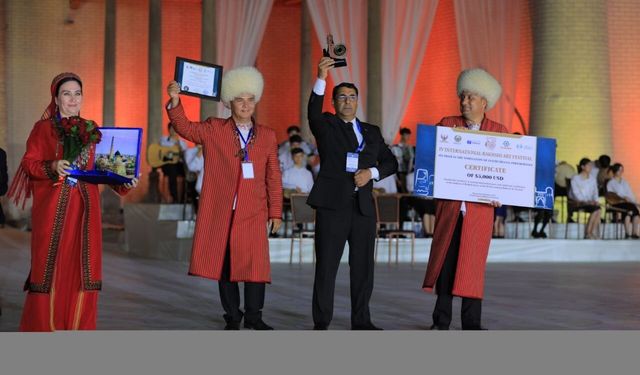 Özbekistan'da 4.Uluslararası Bahşı Sanatı Festivali sona erdi