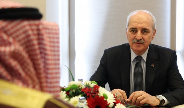 TBMM Başkanı Kurtulmuş, İstanbul'da Bahreyn Temsilciler Meclisi Başkanı Musalam ile görüştü