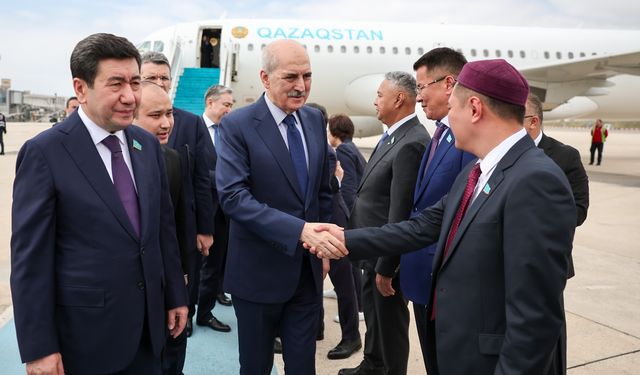 TBMM Başkanı Kurtulmuş, İstanbul'da Kazakistan Parlamentosu Meclis Başkanı Koşanov'la görüştü