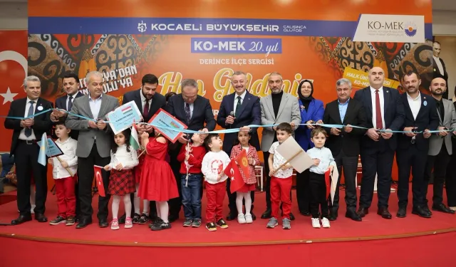 KO-MEK ilçe sergileri tam sürat