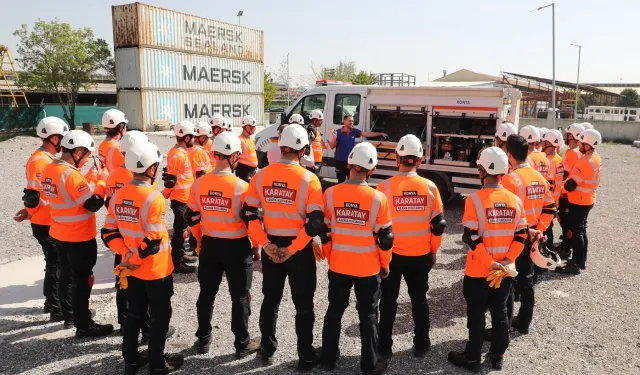 Konya Karatay'da afetlere karşı uygulamalı eğitim