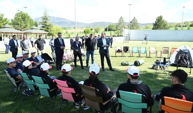 Konya'da Başkan Altay'dan LİMA kampına ziyaret