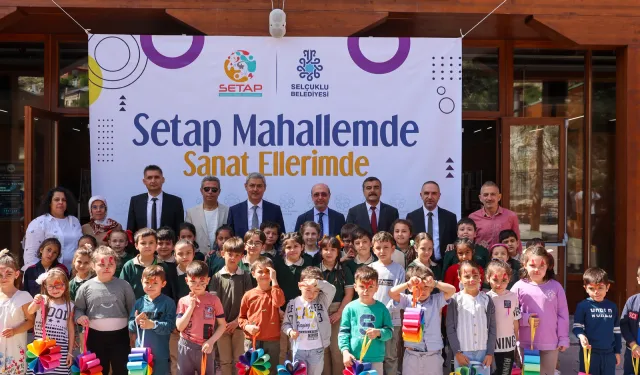 SETAP ile mahalle okullarında sanat rüzgarı esti