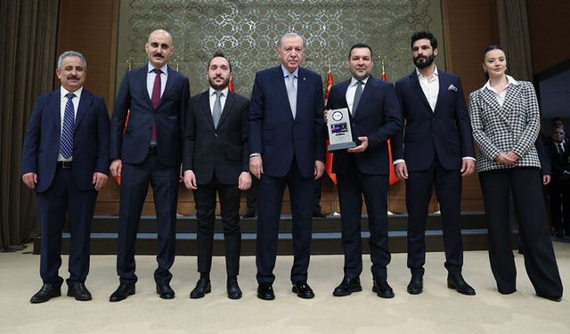 Anadolu Medya Ödülleri'ni Erdoğan verdi