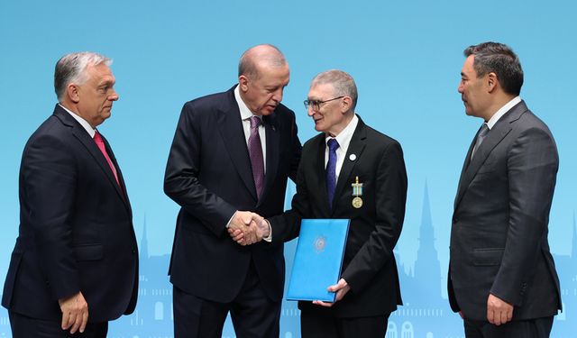 TDT'den Prof. Dr. Aziz Sancar'a "Ali Şir Nevai Uluslararası Ödülü"