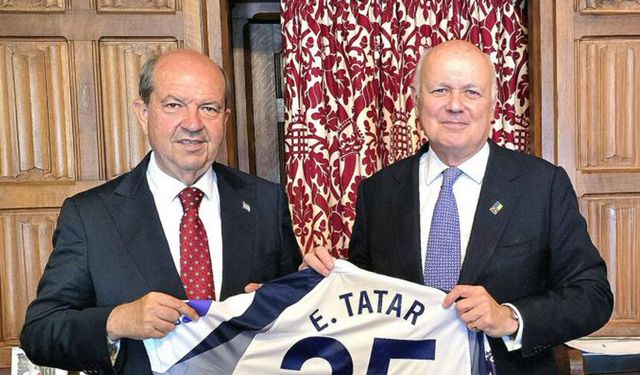 KKTC Cumhurbaşkanı Tatar'dan Londra'da Direkt Uçuş Çağrısı