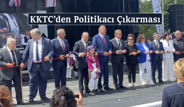 Londra'da "8. Kıbrıs Türk Kültür Festivali" renkli görüntülerle başladı