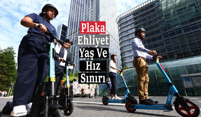 İngiltere’de Scooter kullanımına sert kurallar geliyor