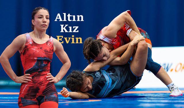 Milli güreşçilerden, Macaristan'da bir altın bir bronz