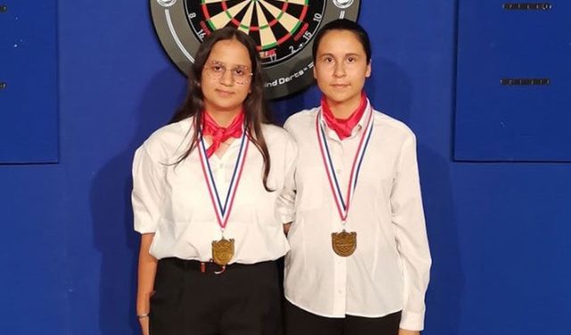 Genç Milli Kadın Dart Takımı, Hollanda'da Şampiyon