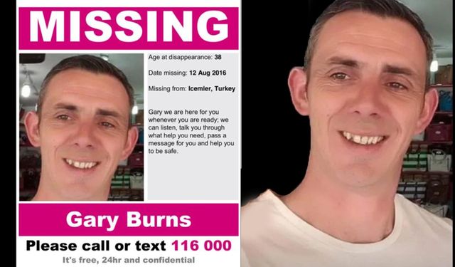 Türkiye’de kaybolan İngiliz Gary Burns'tan ailesi 9 yıldır haber alamıyor